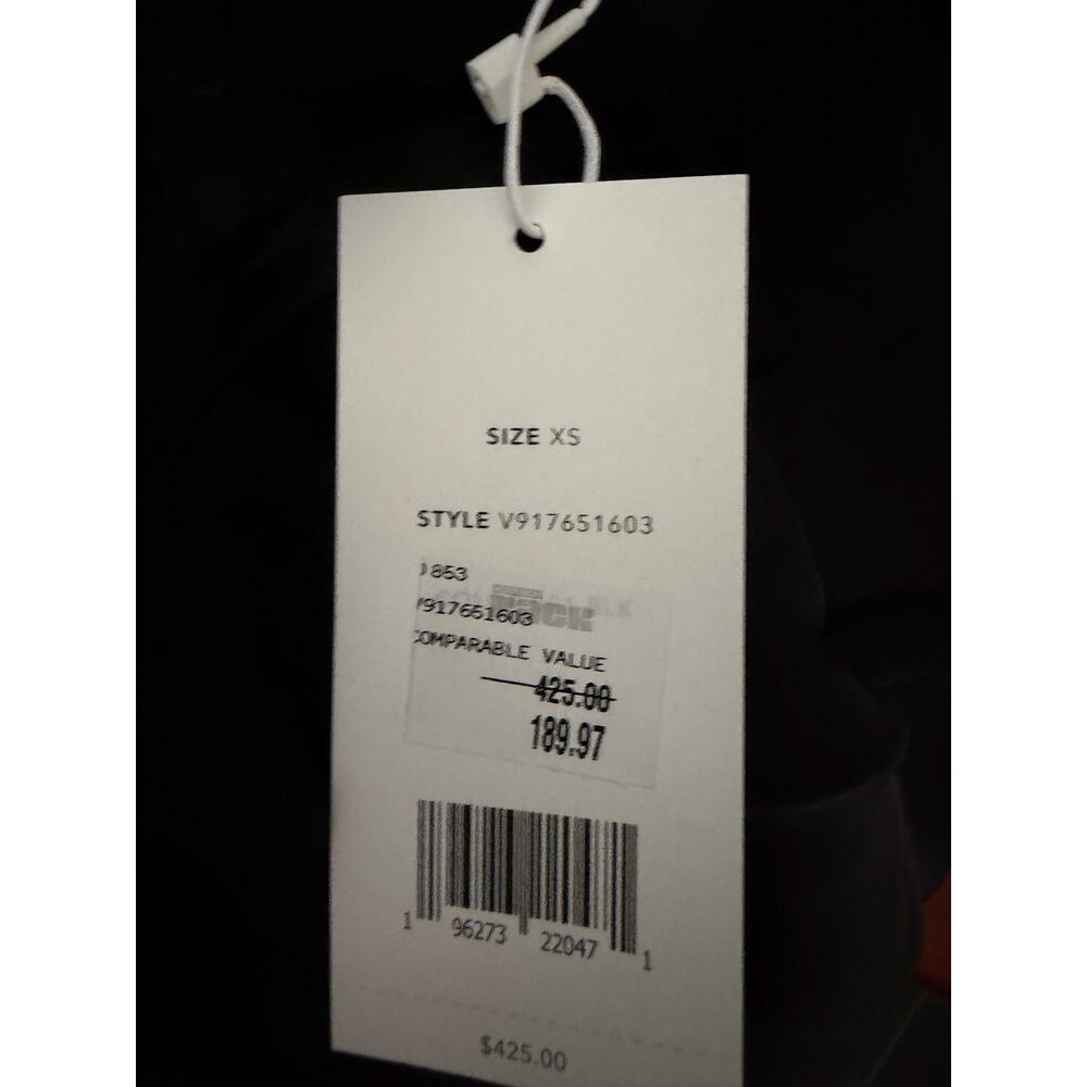 New Vince satin V-neck maxi slip dress size XS - Picture 4 of 4
